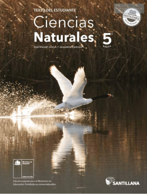 Libro de Cicias Naturales de 5 Basico